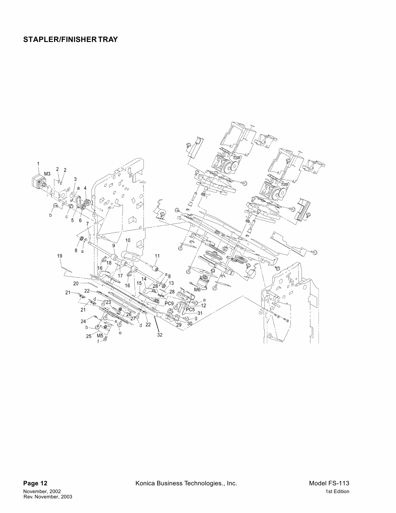 Konica-Minolta Options FS-113 Parts Manual-6